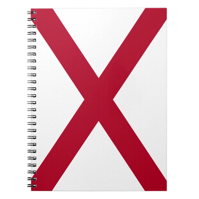Carnet Drapeau de l'état de l'Alabama (Devant)