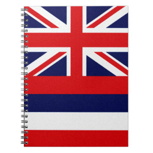 Carnet Drapeau de l'État d'Hawaï