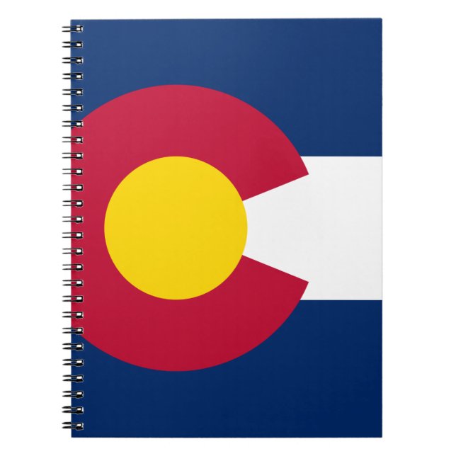 Carnet Drapeau de l'État du Colorado (Devant)