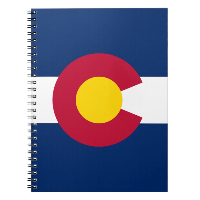 Carnet Drapeau de l'État du Colorado (Devant)