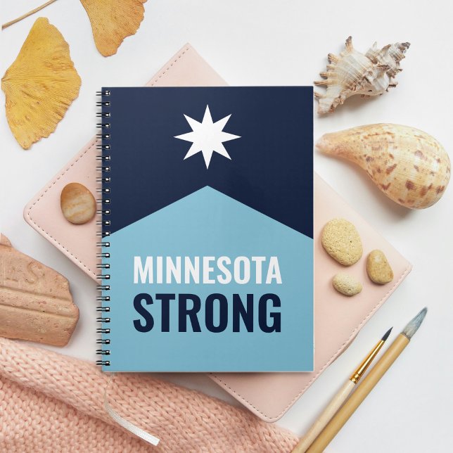Carnet Drapeau de l'État rebelle du Minnesota (Créateur téléchargé)