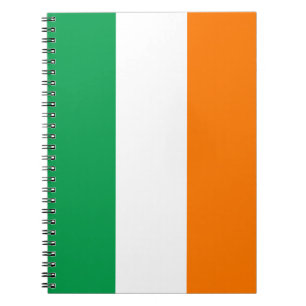 Carnet Drapeau de l'Irlande