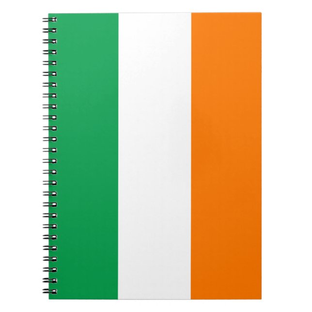Carnet Drapeau de l'Irlande (Devant)