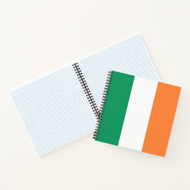 Carnet Drapeau de l'Irlande : Bannière irlandaise, Royaum (Intérieur)