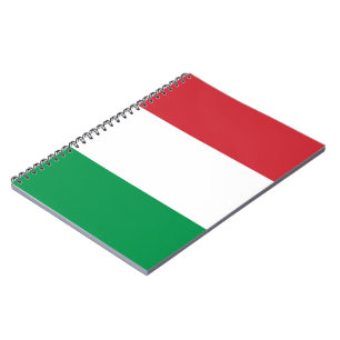 Carnet Drapeau de l'Italie
