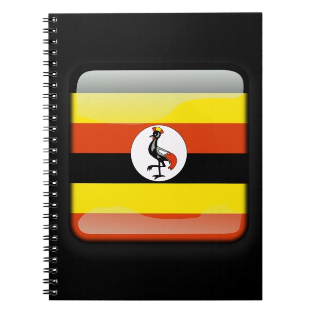 Carnet Drapeau de l'Ouganda (Devant)
