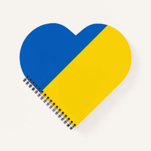 Carnet Drapeau de l'Ukraine