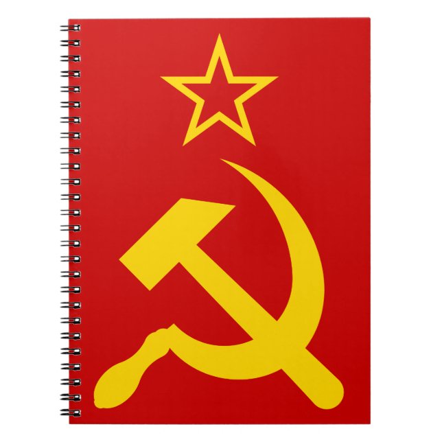 Carnet Drapeau de l'URSS - Drapeau de l'Union soviétique (Devant)