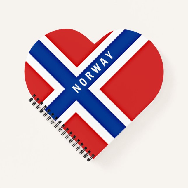 Carnet Drapeau de Norway (Devant)
