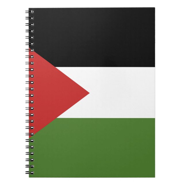 Carnet Drapeau de Palestine (Devant)