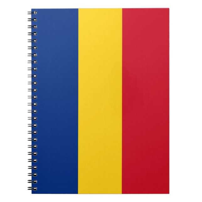 Carnet Drapeau de Roumanie (Devant)