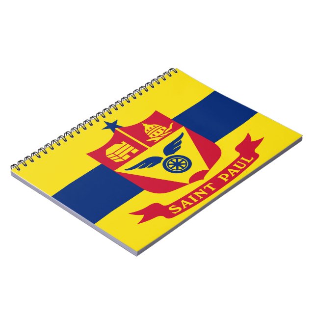 Carnet Drapeau de Saint Paul (Minnesota) (Côté gauche)