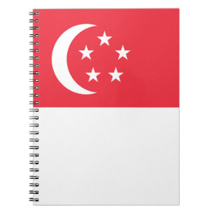 Carnet Drapeau de Singapour