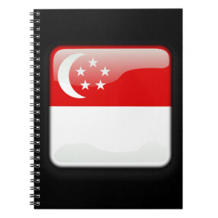 Carnet Drapeau de Singapour