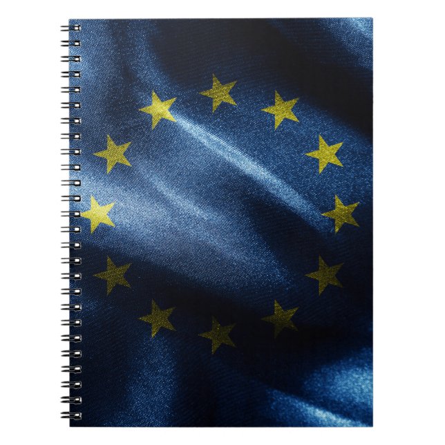 Carnet Drapeau de soie de l'UE (Devant)