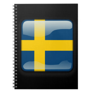 Carnet Drapeau de Suède