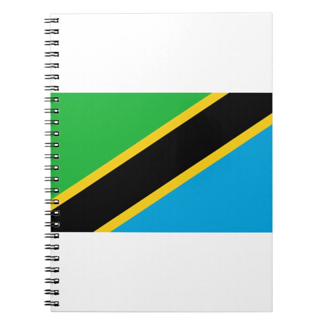 Carnet Drapeau de Tanzanie (Devant)