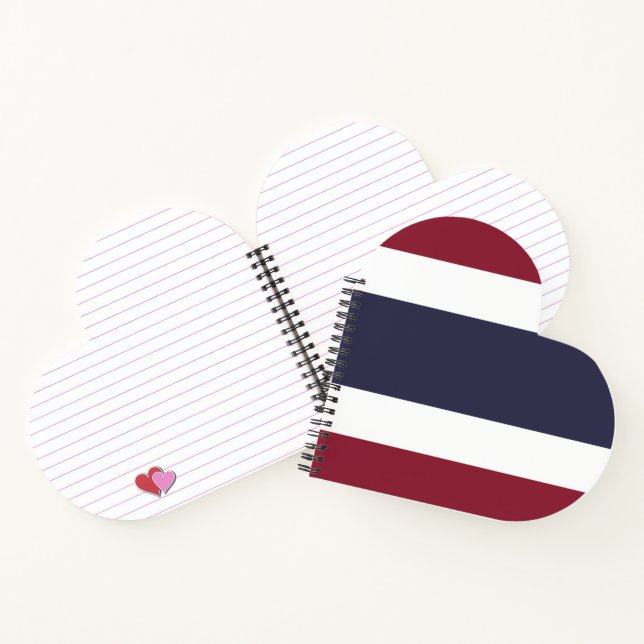 Carnet Drapeau de Thaïlande (Intérieur)