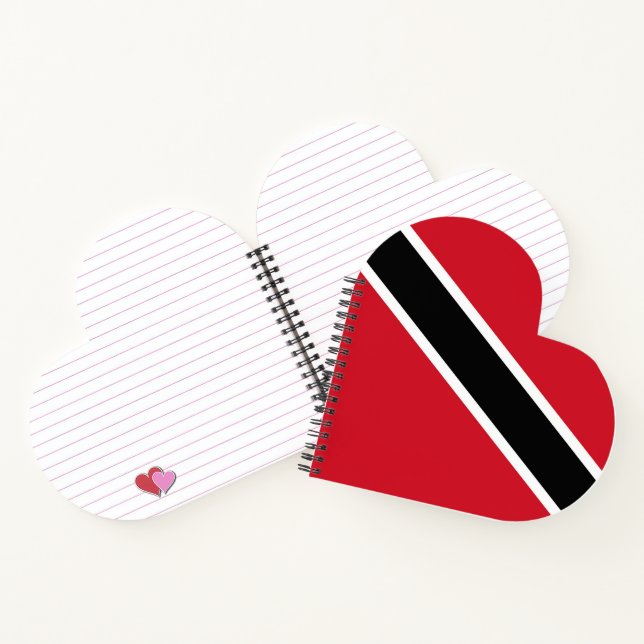 Carnet Drapeau de Trinité-et-Tobago (Intérieur)