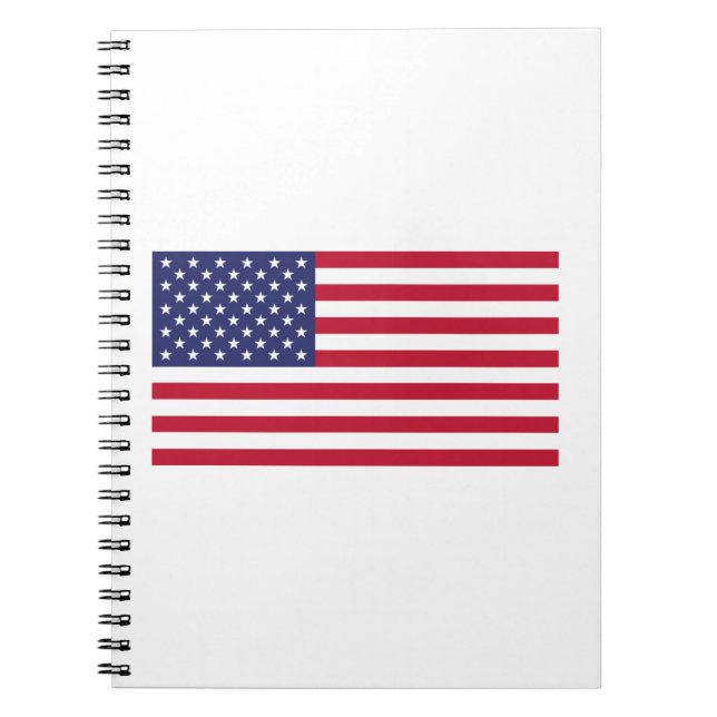 Carnet Drapeau des États-Unis d'Amérique (Devant)