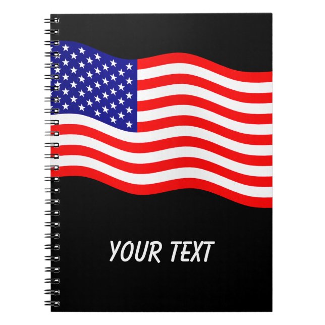 Carnet Drapeau des Etats-Unis d'Amérique - vos idées (Devant)