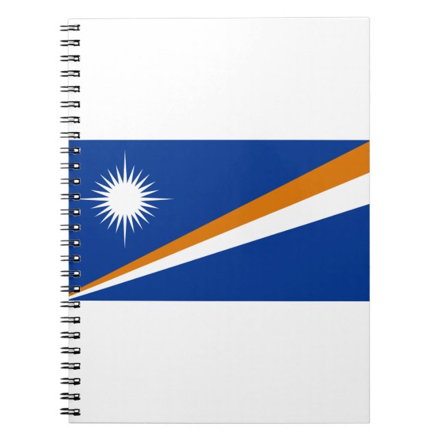 Carnet Drapeau des Îles Marshall (Devant)