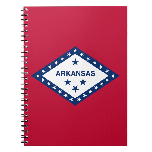 Carnet Drapeau d'État de l'Arkansas (Devant)