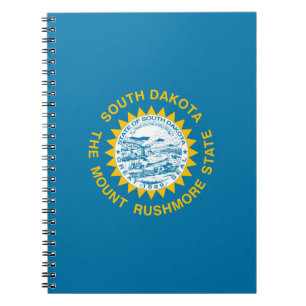 Carnet Drapeau d'État du Dakota du Sud