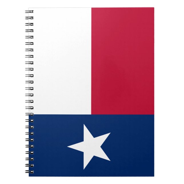 Carnet Drapeau d'État texan (Texas) (Devant)