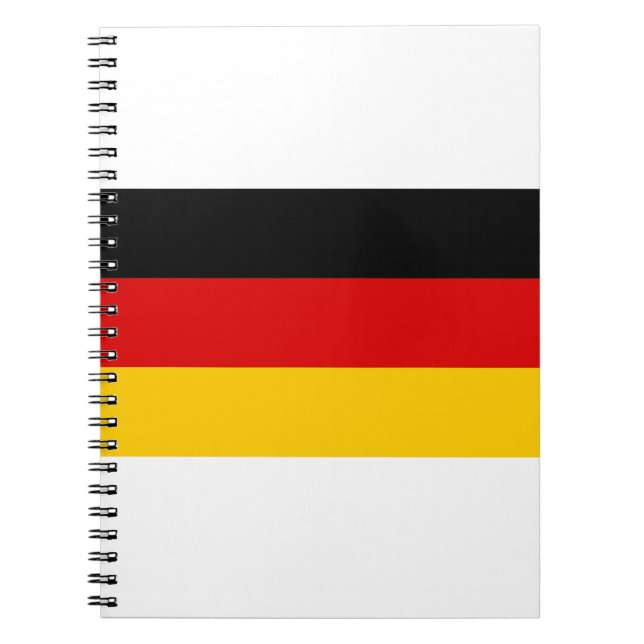 Carnet Drapeau Deutschland - Allemagne (Devant)