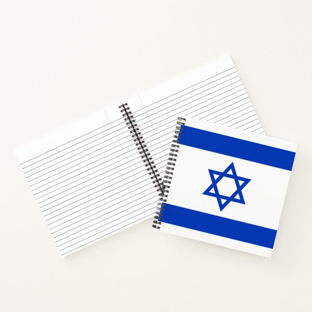 Carnet Drapeau d'Israël (Intérieur)