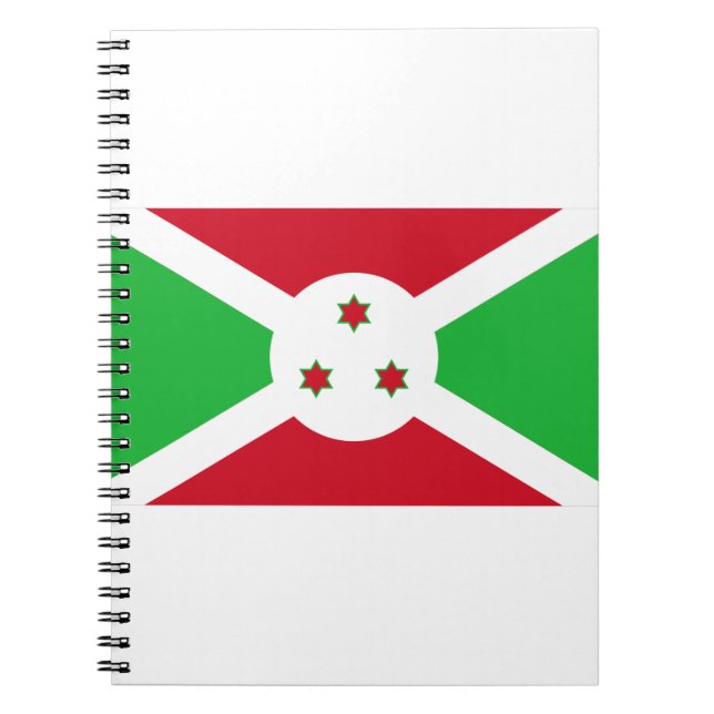 Carnet Drapeau du Burundi (Devant)