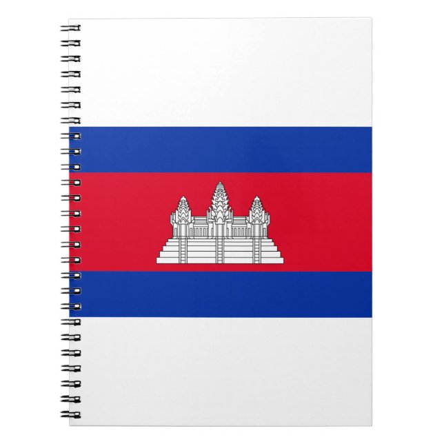 Carnet Drapeau du Cambodge (Devant)