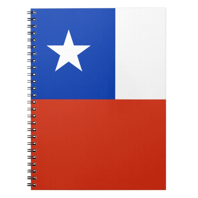 Carnet Drapeau du Chili (Devant)