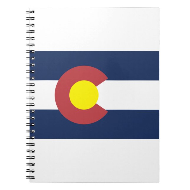 Carnet Drapeau du Colorado (Devant)