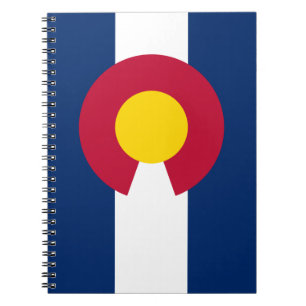 Carnet Drapeau du Colorado, l'État du centenaire, Colorad