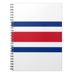 Carnet Drapeau du Costa Rica