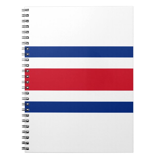 Carnet Drapeau du Costa Rica (Devant)