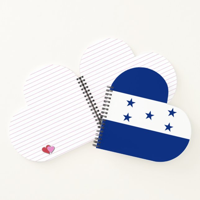 Carnet Drapeau du Honduras (Intérieur)