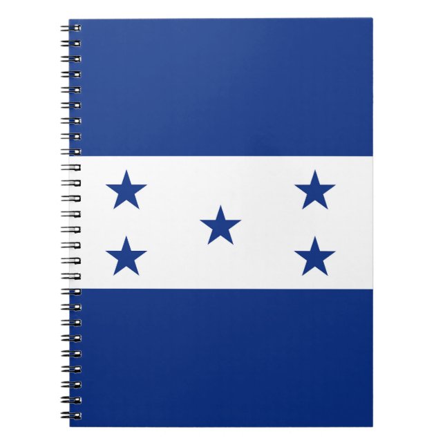 Carnet Drapeau du Honduras (Devant)