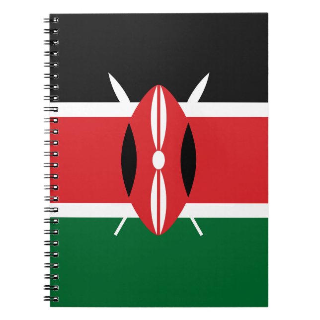 Carnet Drapeau du Kenya (Devant)