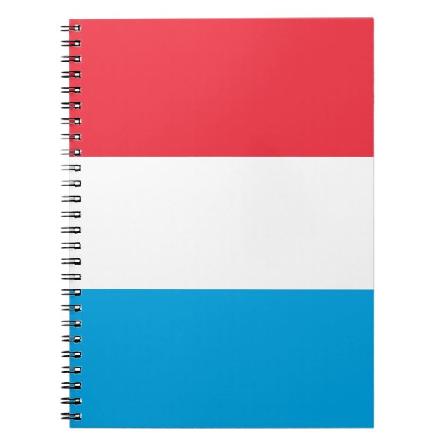 Carnet Drapeau du Luxembourg (Devant)
