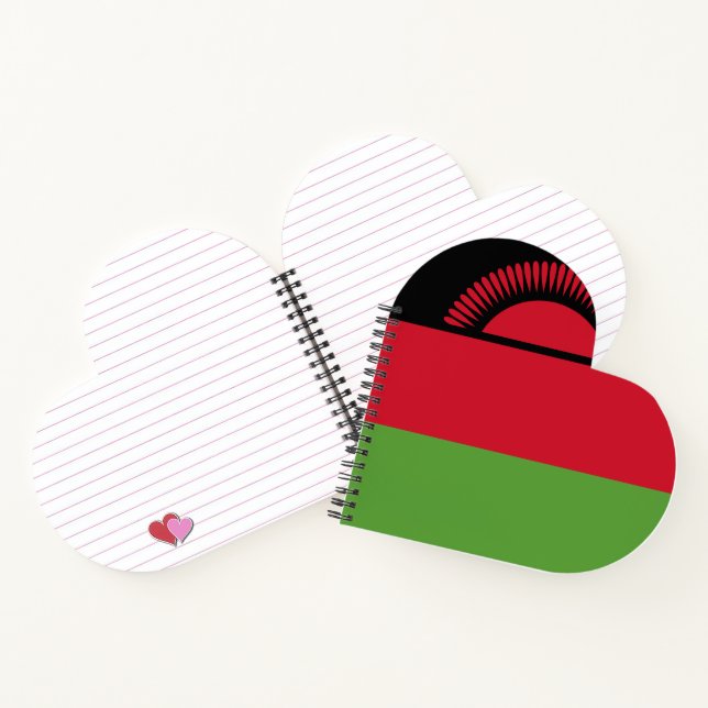 Carnet drapeau du Malawi (Intérieur)