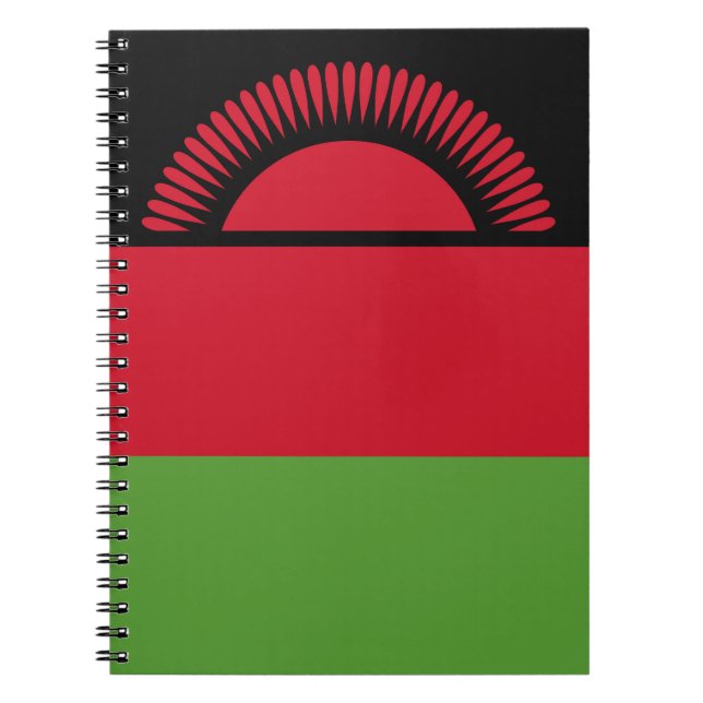 Carnet drapeau du Malawi (Devant)
