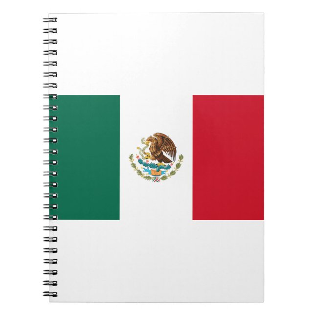 Carnet Drapeau du Mexique (Devant)