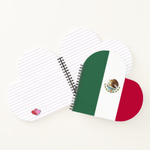 Carnet Drapeau du Mexique