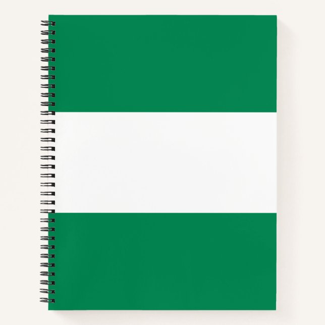Carnet Drapeau du Nigeria (Devant)