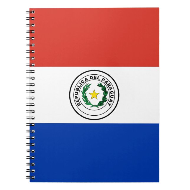 Carnet Drapeau du Paraguay (Devant)