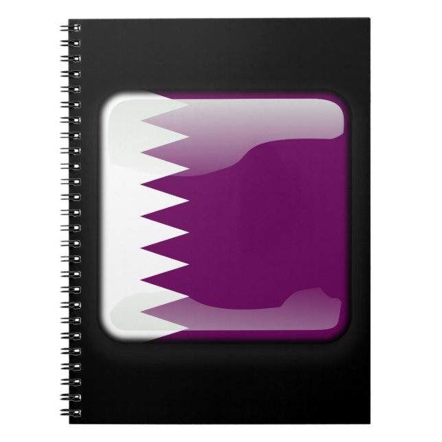 Carnet Drapeau du Qatar (Devant)