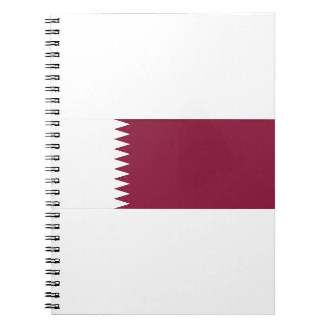 Carnet Drapeau du Qatar (Devant)